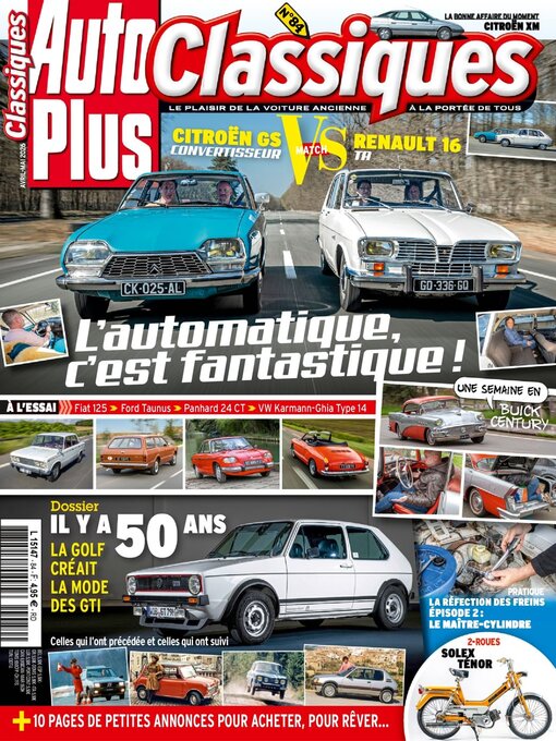 Title details for Auto Plus Classique by Editions Reworld Springer - Available